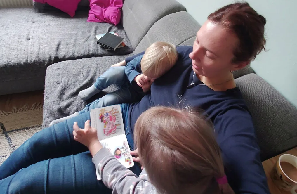 Vorlesen und Kuscheln
